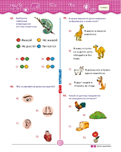 1 класс Мои Проверочные Тесты